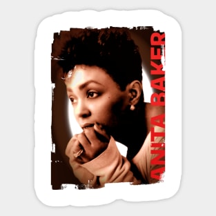 Anita Baker Sticker